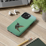 Hummingbird in Flight — Tough Phone Case