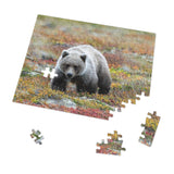 Autumn Tundra Grizzly — Jigsaw Puzzle