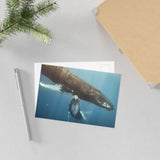 Mother and Calf — Fine Art Postcard