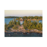 Island Evening Light — Fine Art Postcard